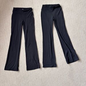 Girl’s Black Flare Leggings